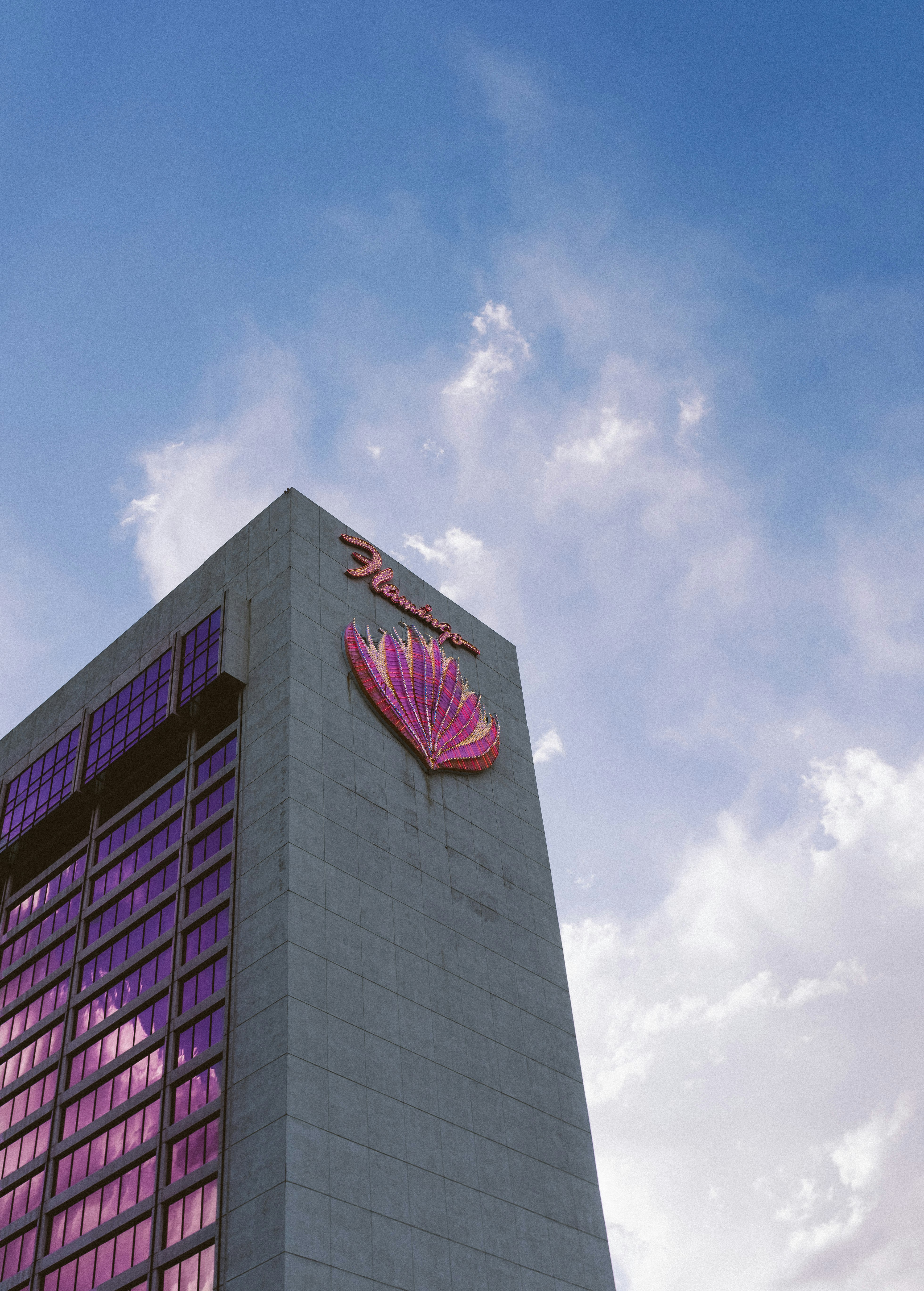 grey and purple concrete building during daytime